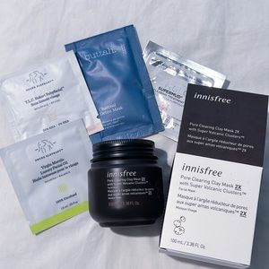 innisfree Pore Clearing Clay Mask full size bundle